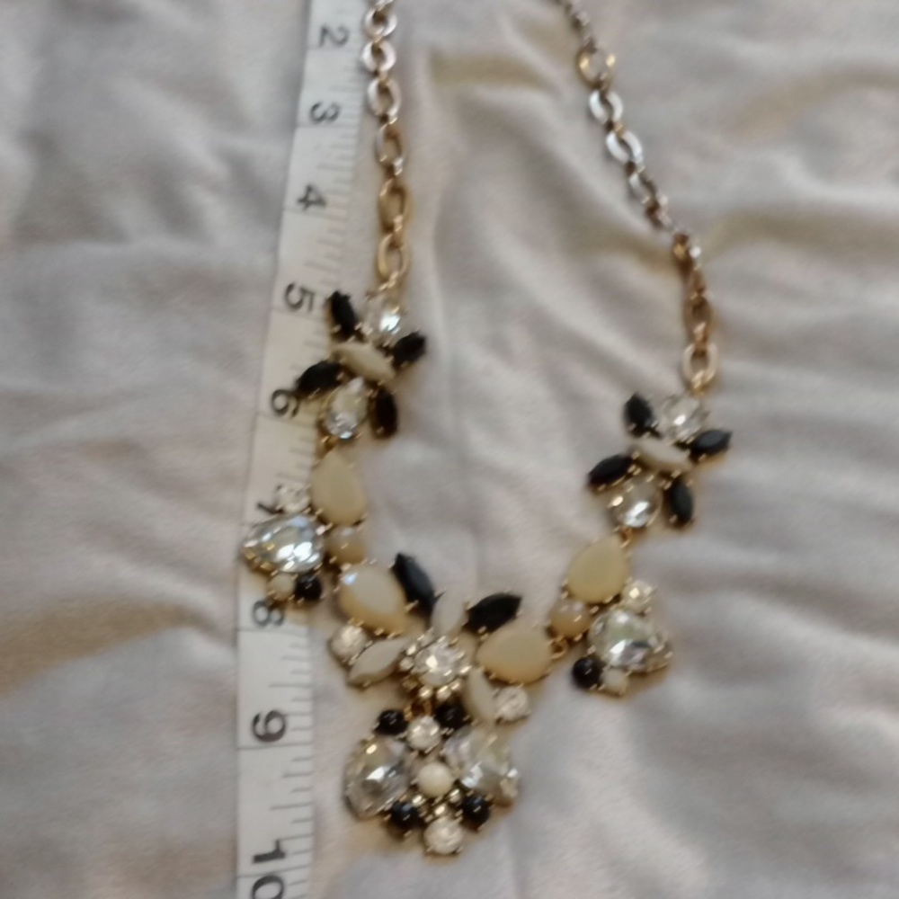 JCREW COLOURED STONES WITH RHINESTONE. STATEMENT PIECE - Picture 9 of 10